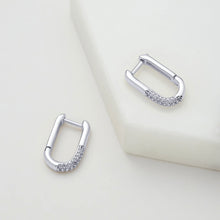 Load image into Gallery viewer, AMY HOOP - SILVER