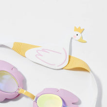 Load image into Gallery viewer, PRINCESS SWAN SWIM GOOGLES