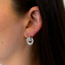 Load image into Gallery viewer, POPPY EARRINGS IN SILVER