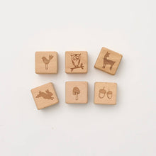 Load image into Gallery viewer, WOODLANDS WOODEN BLOCKS