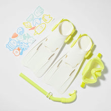 Load image into Gallery viewer, SEA KIDS YELLOW-SNORKEL SET