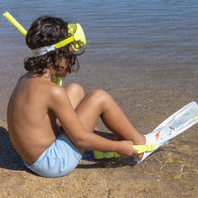 Load image into Gallery viewer, SEA KIDS YELLOW-SNORKEL SET