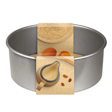 Load image into Gallery viewer, CAKE PAN ROUND LOOSE BASE 215x80MM GREY