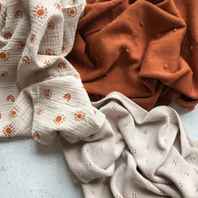 Load image into Gallery viewer, BILLIE ORGANIC BLANKET - BURNT AMBER
