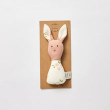 Load image into Gallery viewer, BUNNY RATTLE - DAISY AND PINK
