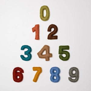 FELT NUMBERS 0-9