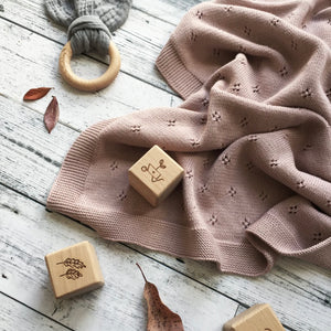 MARLEY ORGANIC BLANKET - DUSK