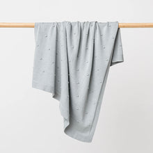 Load image into Gallery viewer, BILLIE ORGANIC BLANKET - SEA
