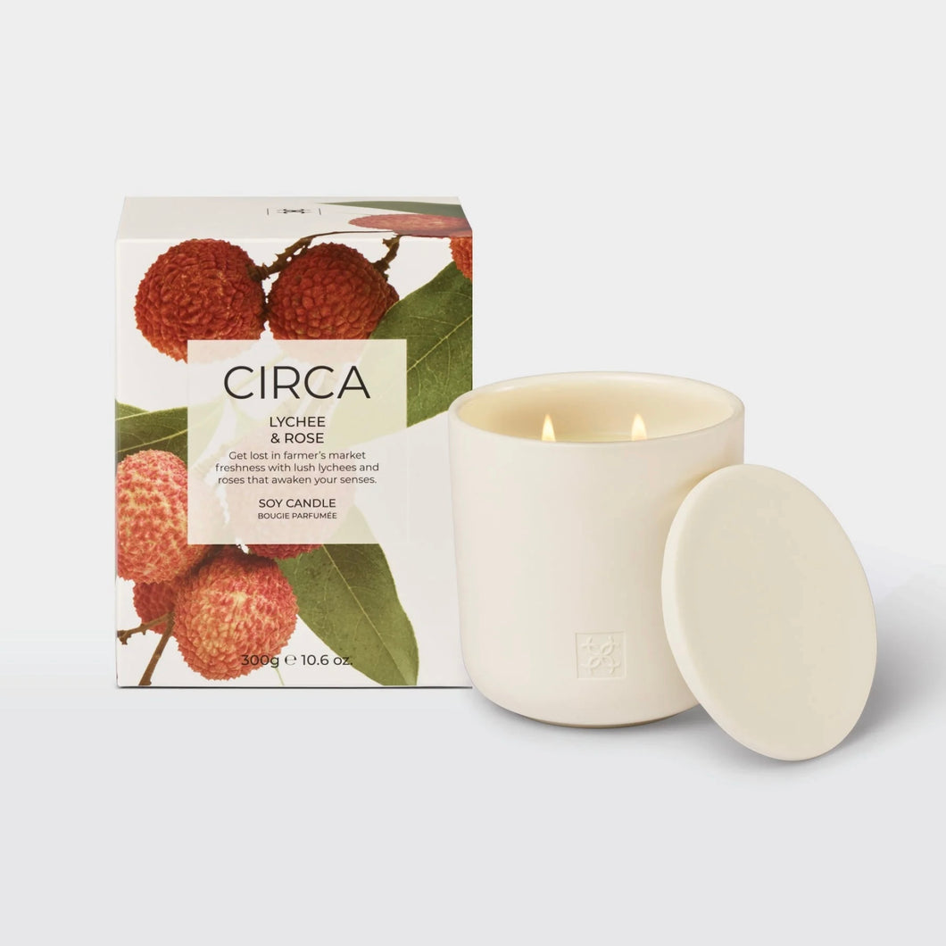 LYCHEE & ROSE 300g CANDLE