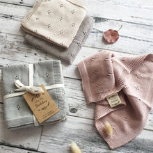 Load image into Gallery viewer, ORGANIC WASH CLOTH - SET OF 3 FAWN
