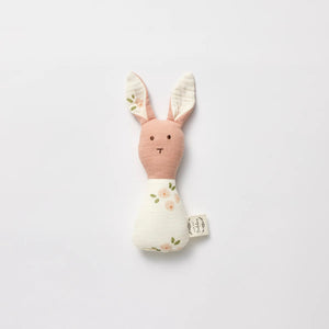 BUNNY RATTLE - DAISY AND PINK