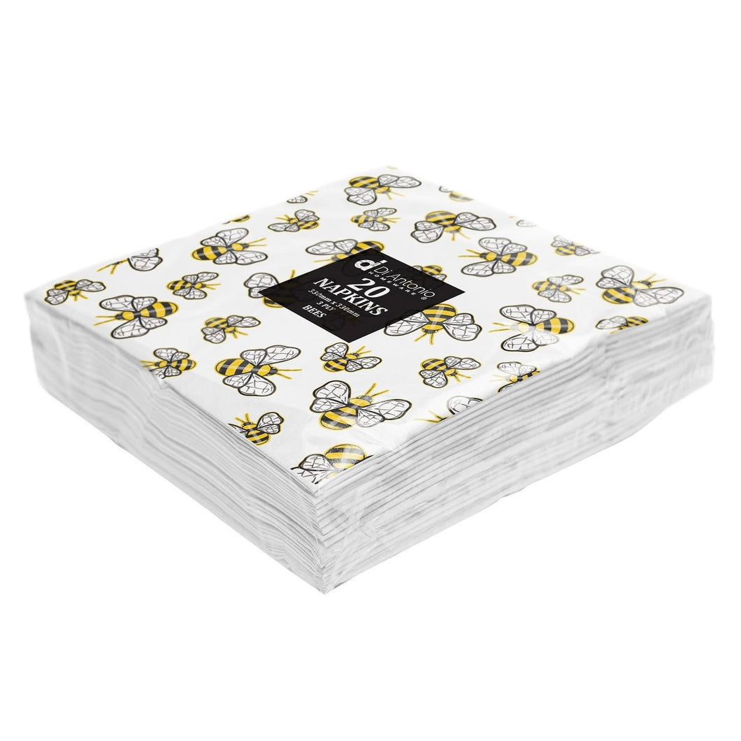 BEE NAPKINS 20PK