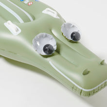 Load image into Gallery viewer, KIDS LIE-ON FLOAT COOKIE THE CROC KHAKI
