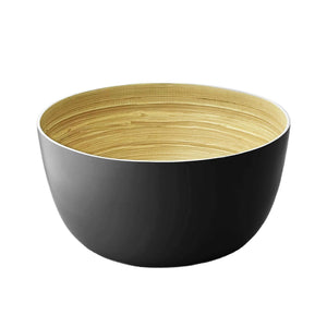 ROUND BAMBOO SALAD BOWL