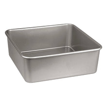Load image into Gallery viewer, CAKE PAN SQUARE LOOSE BASE 220x220x80MM
