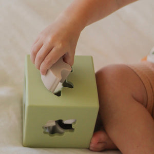 SILICONE SORTING BOX - ANIMALS