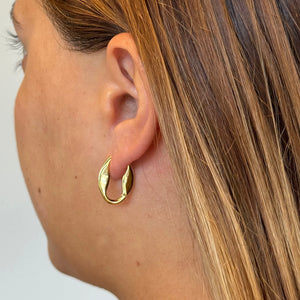ROSE EARRINGS - GOLD