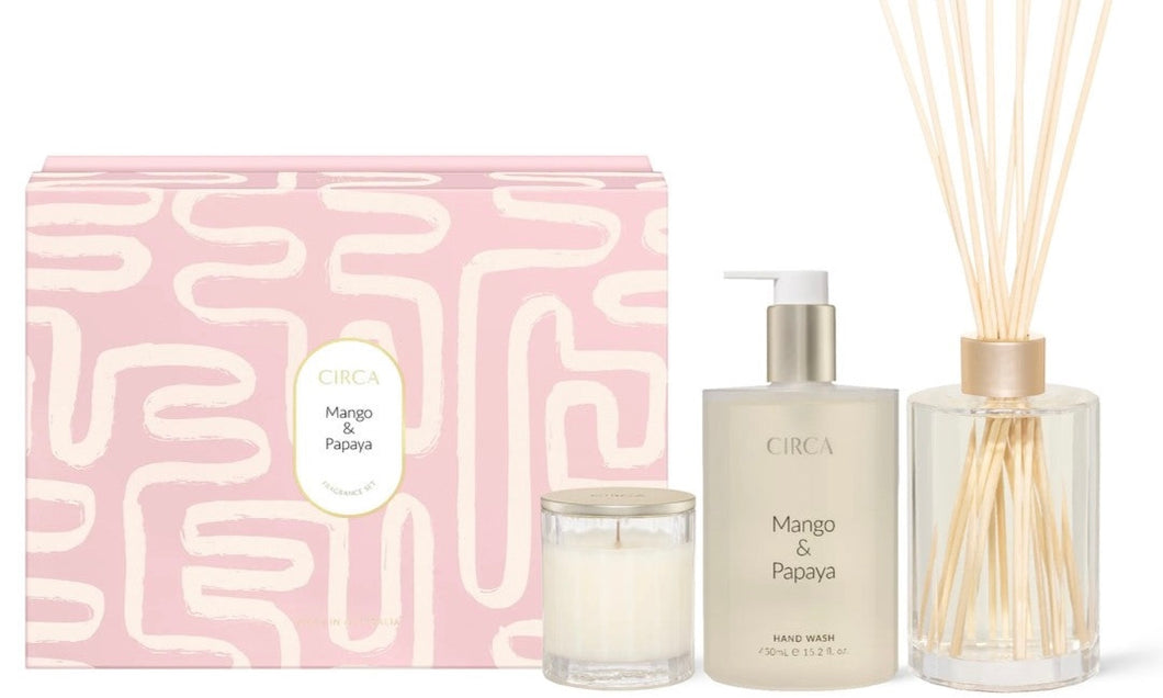 CIRCA MANGO & PAPAYA FRAGRANCE SET