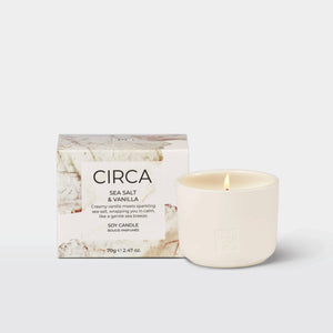 SEA SALT & VANILLA 70g CANDLE