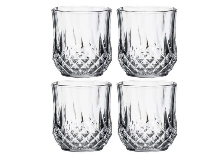 JASPER 4PK WHISKEY GLASS