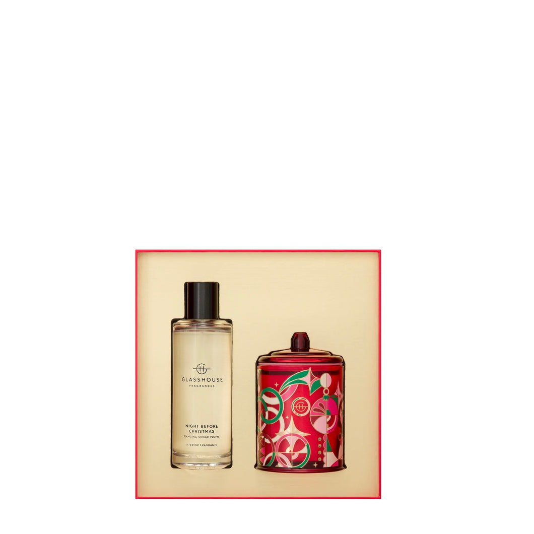 CANDLE & INTERIOR FRAGRANCE SET