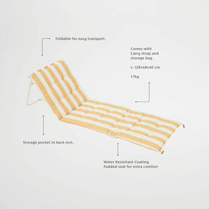 RECLINING BEACH CHAIR - MANGO BAY