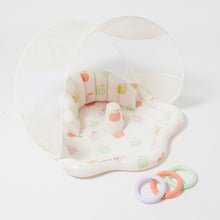 Load image into Gallery viewer, BABY PLAY MAT W/ SHADE APPLE SORBET

