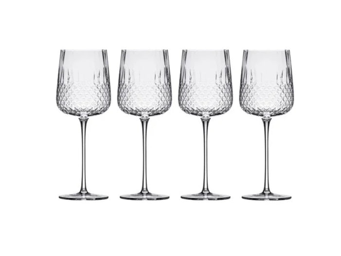 JASPER 4PK WINE GLASS