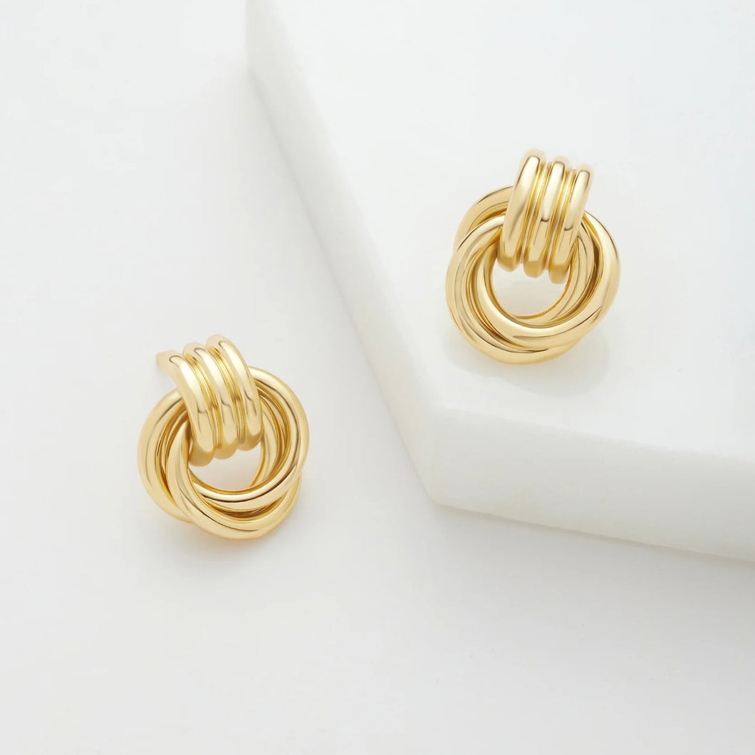 POPPY EARRINGS IN GOLD