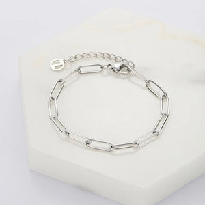 RUBY BRACELET - SILVER