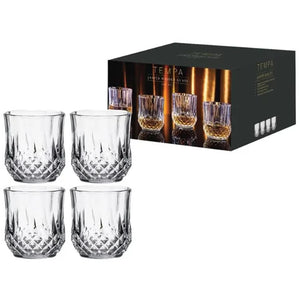 JASPER 4PK WHISKEY GLASS