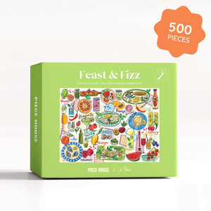 FEAST AND FIZZ PUZZLE 500pc