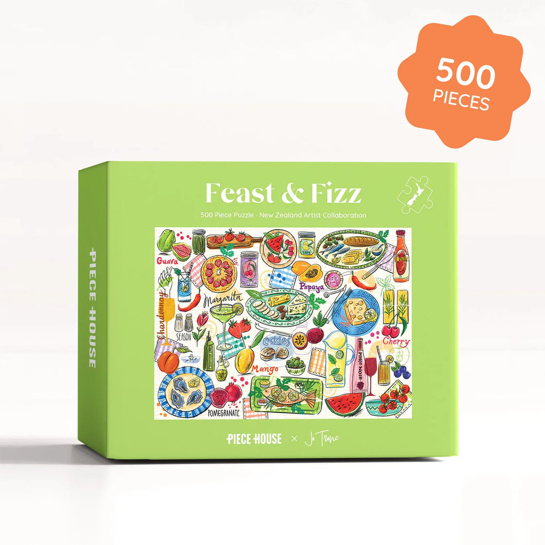 FEAST AND FIZZ PUZZLE 500pc